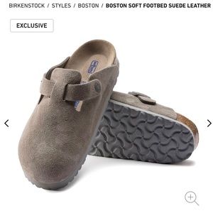 Birkenstock Boston Soft Footbed